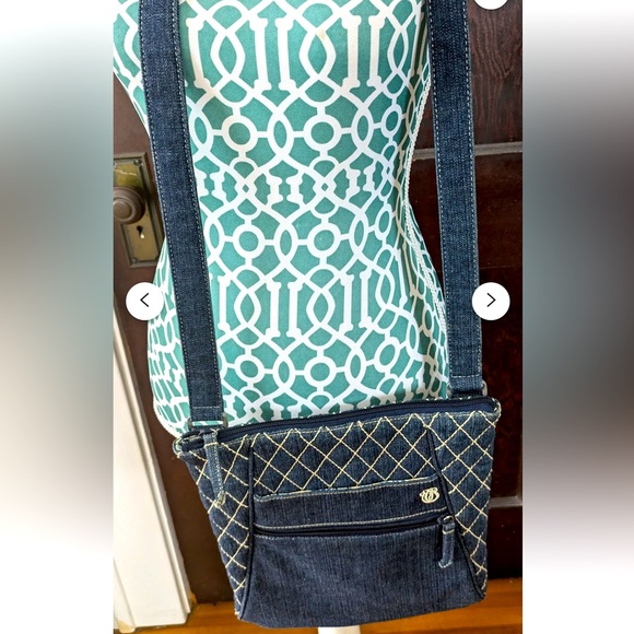 Stylish Blue Crossbody Bag - Picture 12 of 12